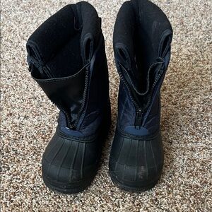 Dream Pairs Black Kids Snow Boots
